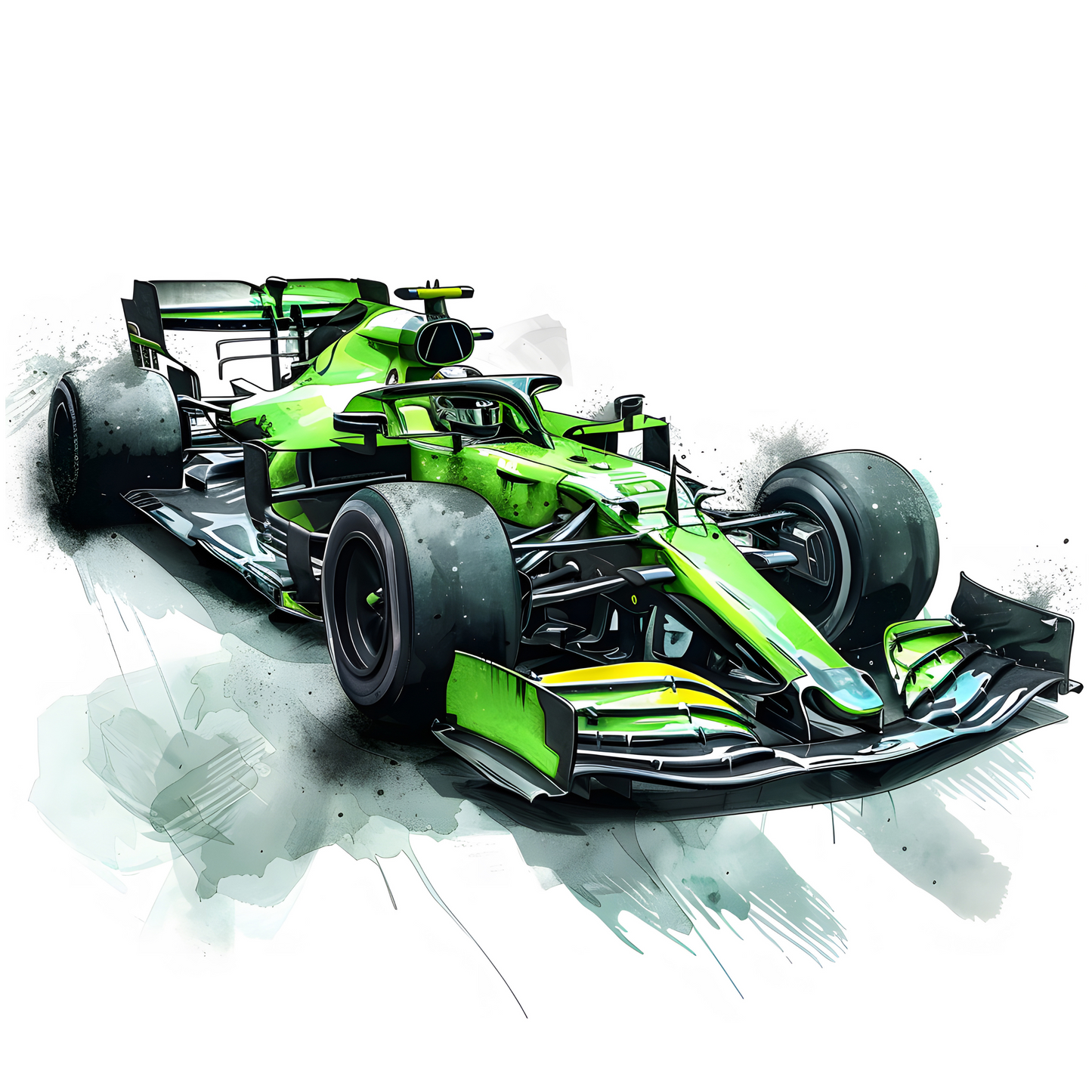 F1 Race Car Coasters – Colourful Sublimation Formula 1 Gift for Motorsport Fans