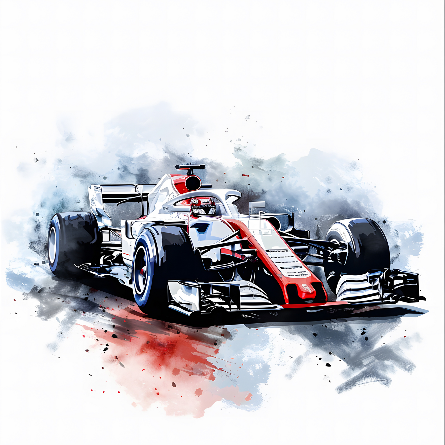 F1 Race Car Coasters – Colourful Sublimation Formula 1 Gift for Motorsport Fans
