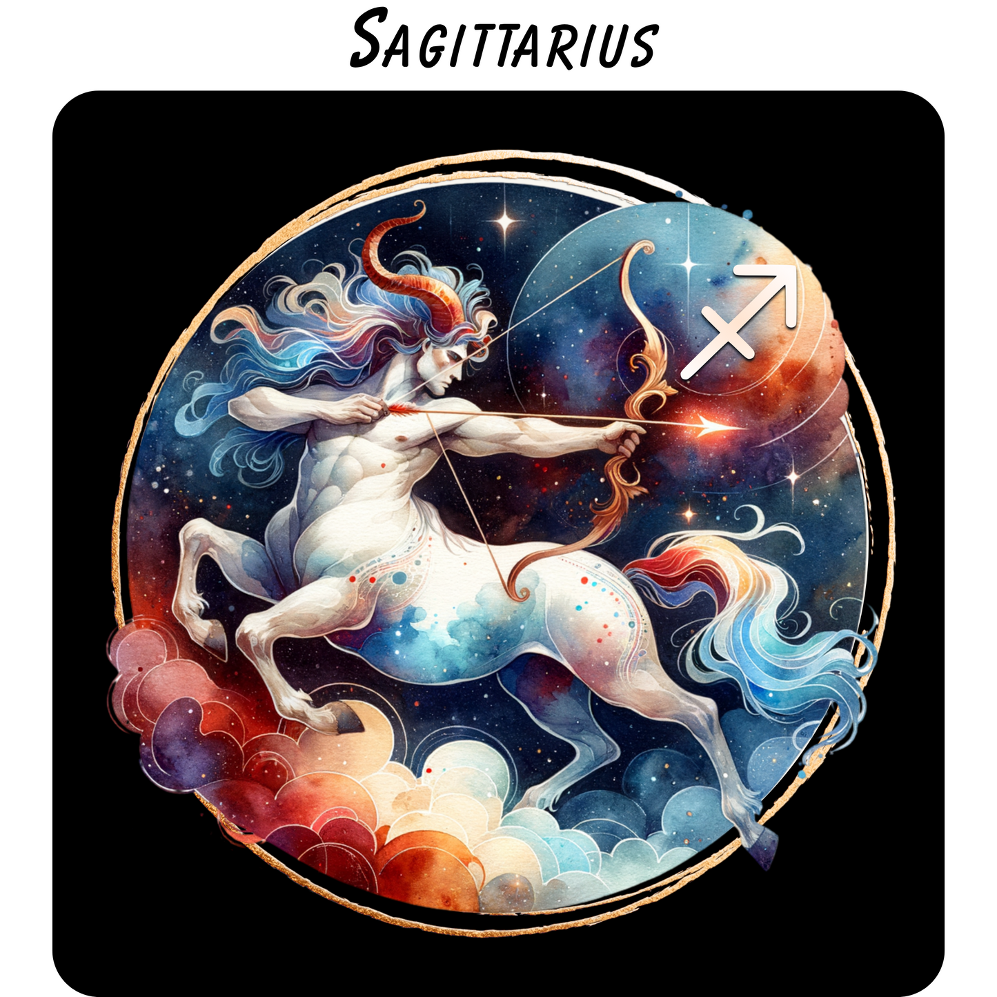 Zodiac Sign Coasters – Vivid Highly Detailed Sublimation Astrology Designs