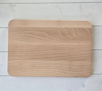 “Hangry” Beechwood Chopping Board – Laser Engraved and Treated with a Food Safe Mineral Oil