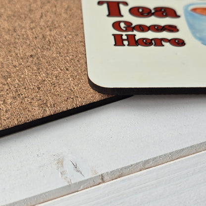 Personalised Drink Coaster – Custom Name & Beverage Design  Sublimation Gift for Cocktail Lovers, Coffee Fans & Mor