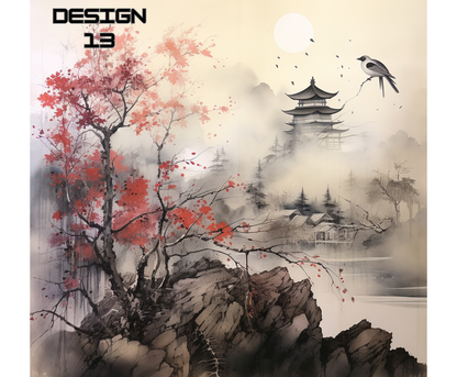 Samurai Warrior Mouse Pad – Japanese Art Desk Accessory & Unique Gift