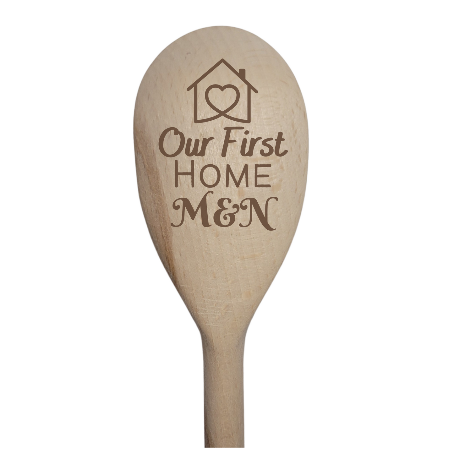 Personalised Laser Engraved Wooden Spoon – 8 Unique Designs & Ribbon Choice  Gift, Keepsake, Kitchen Decor